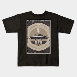 Ufo t shirt Kids T-Shirt